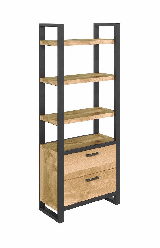 Webb House - Fusion Bookcase with Drawers